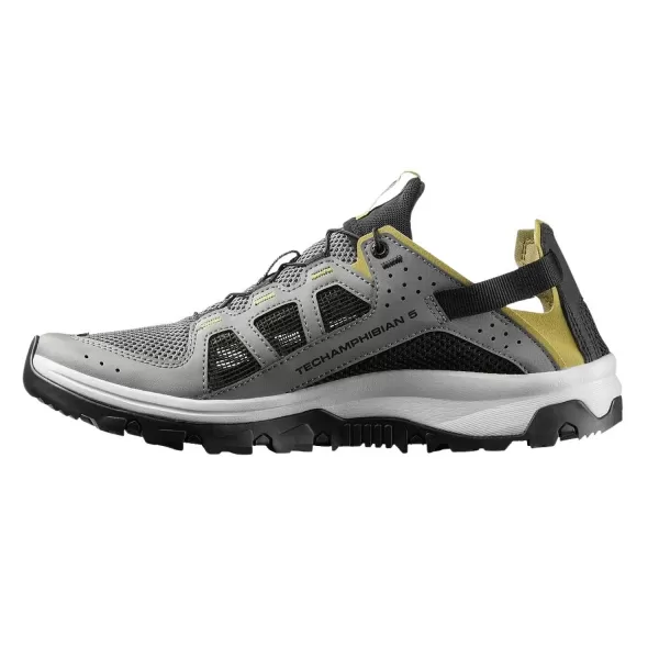  Pánske topánky SALOMON TECHAMPHIBIAN 5 L49227700 CASTLEROCK/WILLOW/BLACK 