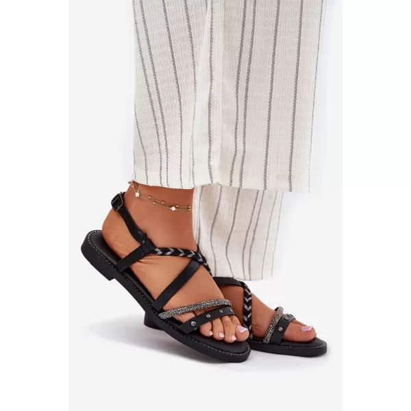  Dámske sandále VINCEZA 17379 BLACK 