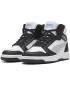 Dámske topánky PUMA REBOUNDV6MIDSPACEBELLEJR 402768-02 PUMA ČIERNA/LILA CRUSH/BIELA