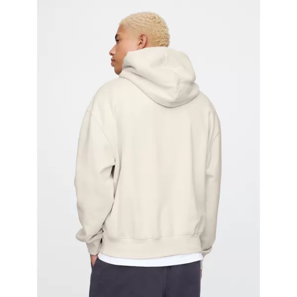  Pánska mikina GAP LOGO HOODIE PULLOVER 646080-01 CARLS STONE 