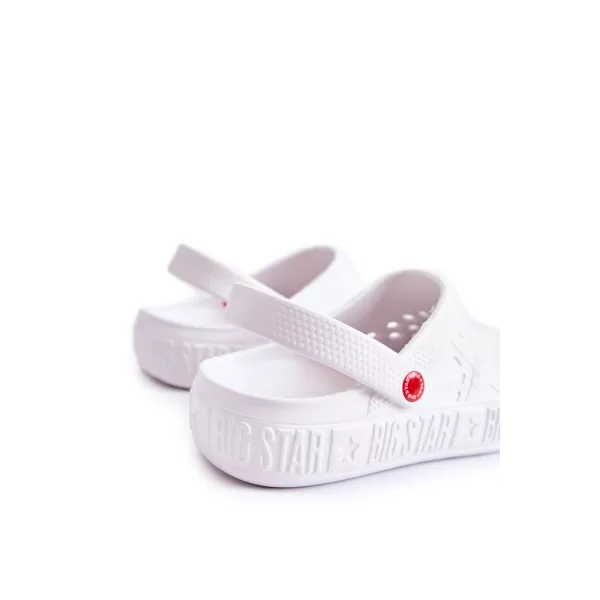  Pánske šľapky BIG STAR II175003 WHITE Big Star Shoes 
