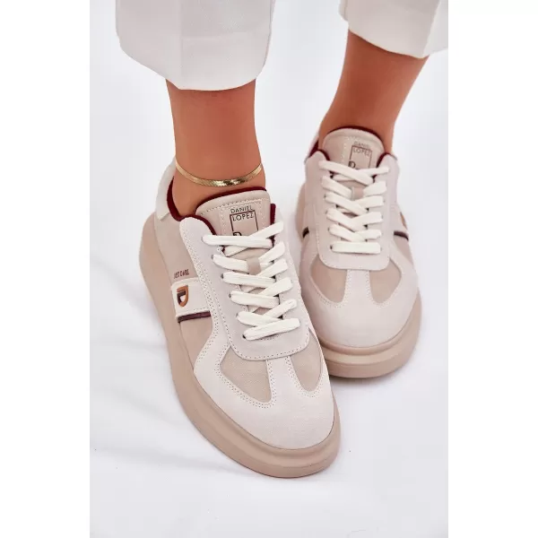  Dámske tenisky LOPEZ JUST DARE SS2D4003 BEIGE Daniel Lopez Just Dare 