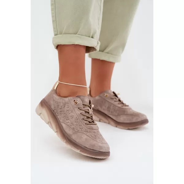  Dámske tenisky SERGIO LEONE SP-002 BROWN 
