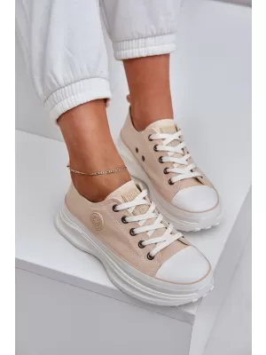 Dámske tenisky BIG STAR NN274127 BEIGE Big Star Shoes