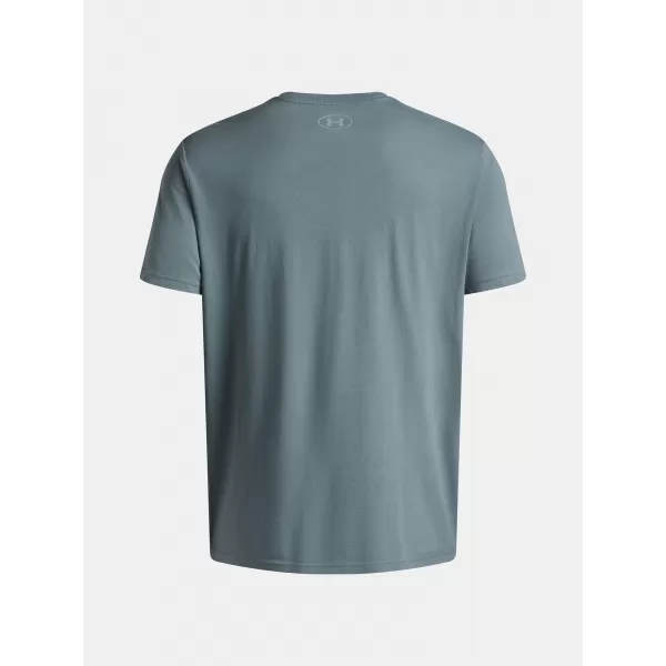  Pánske tričko UNDER ARMOUR UA GL FOUNDATION UPDATE SS 1382915-587 MODRÁ 