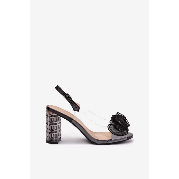  Dámske sandále D&A MR52-237 BLACK 