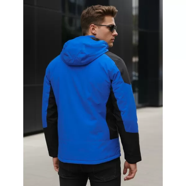  Pánska bunda DSTREET TX5122 MODRÁ 