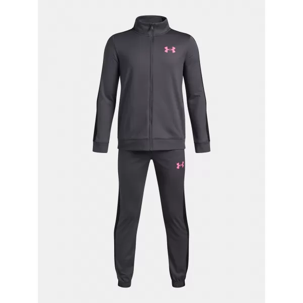  Súprava pre chlapcov UNDER ARMOUR UA RIVAL KNIT TRACK SUIT 1363290-025 SIVÁ 