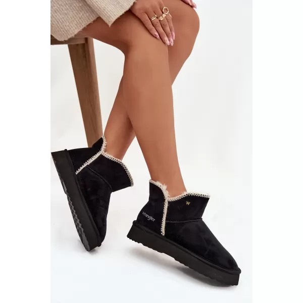  Dámske snehule WRANGLER 20253093.25Y BLACK 
