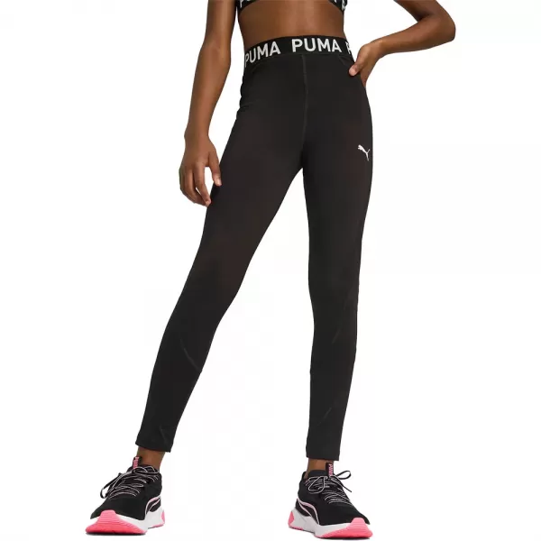  Detské legíny PUMA STRONG TRAINING TIGHTS 526924-01 PUMA ČIERNA 
