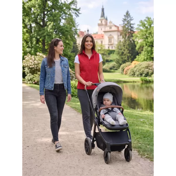  Dámska softshellová vesta ALTISPORT NoPrint NP/ALW965 ČERVENÁ 