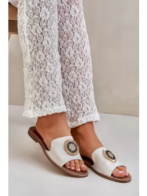Dámske šľapky BOTO O 35305 WHITE