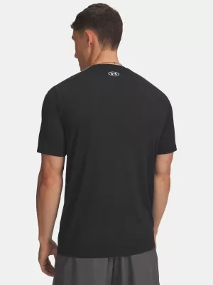 Pánske tričko UNDER ARMOUR TECH TAPING SS 6012356-001 ČIERNA