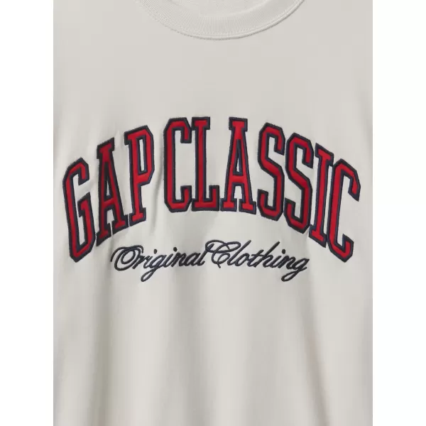 Pánska mikina GAP CLASSIC LOGO SWEATSHIRT 744748-00 CARLS STONE 