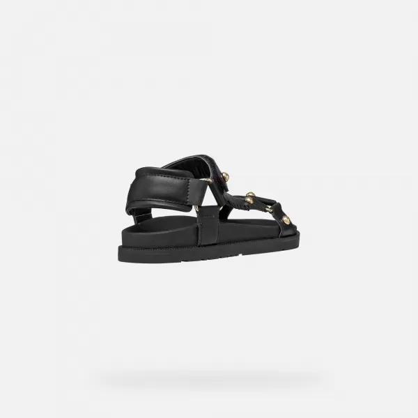  Dievčenské sandále GEOX SANDAL FOAMMENTERA J65P0D000BCC9999 ČIERNA 