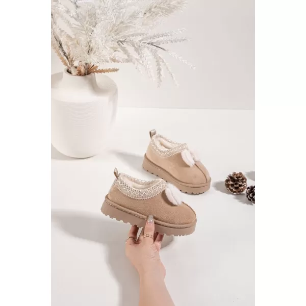  Detské snehule BOTO DAVEN 40657 BEIGE 