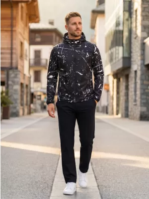 Pánska softshellová bunda premium ALTISPORT VOJ/ALM034JACK01 ČIERNA