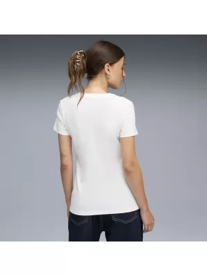 Dámske tričko PUMA ESS LOGO LAB TEE 691824_02 PUMA BIELA