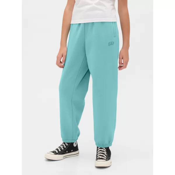  Detské tepláky GAP LOGO SWEATPANTS 817654-03 FROSTBITTEN BLUE 