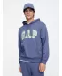 Pánska mikina GAP HERITAGE LOGO PULLOVER HOODIE 868460-06 QUIET BLUE