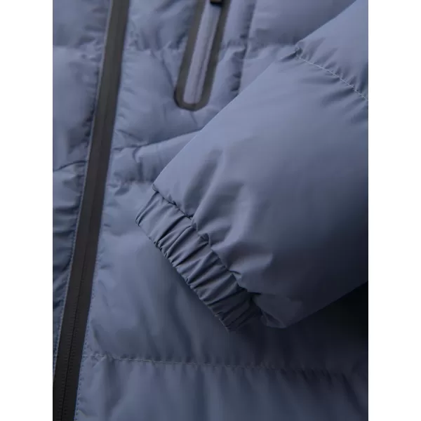  Pánska bunda OMBRE OM-JAHP-0302 ZHASNUTÁ FIALOVÁ 