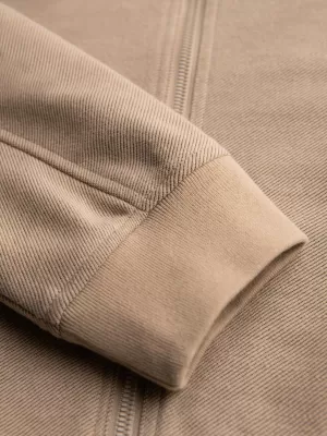 Pánska bunda OMBRE OM-JANP-0159 TEPLÁ BÉŽOVÁ