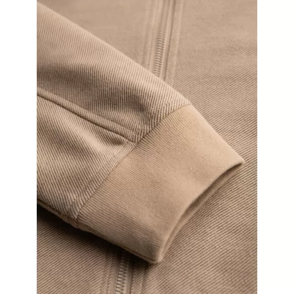  Pánska bunda OMBRE OM-JANP-0159 TEPLÁ BÉŽOVÁ 