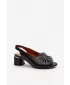 Dámske sandále LAURA MESSI 2595 BLACK