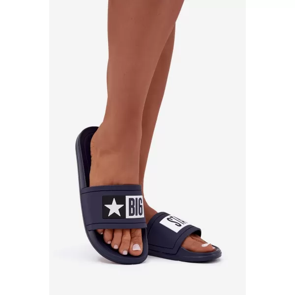  Dámske šľapky BIG STAR DD274A265 BLUE Big Star Shoes 