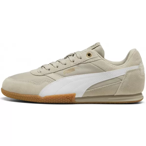  Dámske topánky PUMA BELLA DONNA NYLON 403554-05 DESERT DUST/ PÚŠTNY PRACH/PUMA BIELA/ZLATÁ 