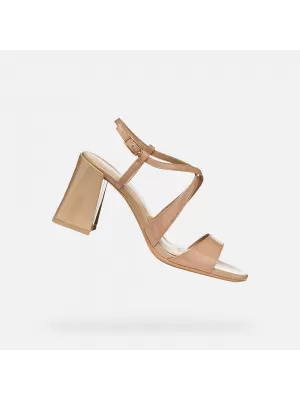 Dámske sandále GEOX NEW ERAKLIA 80 T01 G012894 SVETLO HNEDÁ