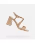 Dámske sandále GEOX NEW ERAKLIA 80 T01 G012894 SVETLO HNEDÁ