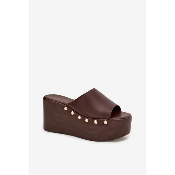  Dámske nazúvaky BOTO MARELINE 41233 COFFEE 