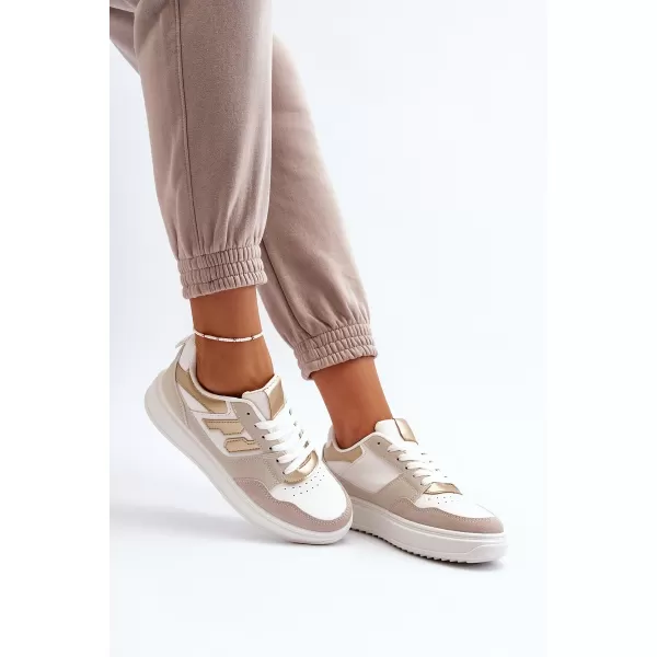  Dámske tenisky BOTO REGINES 30370 WHITE/GOLD 