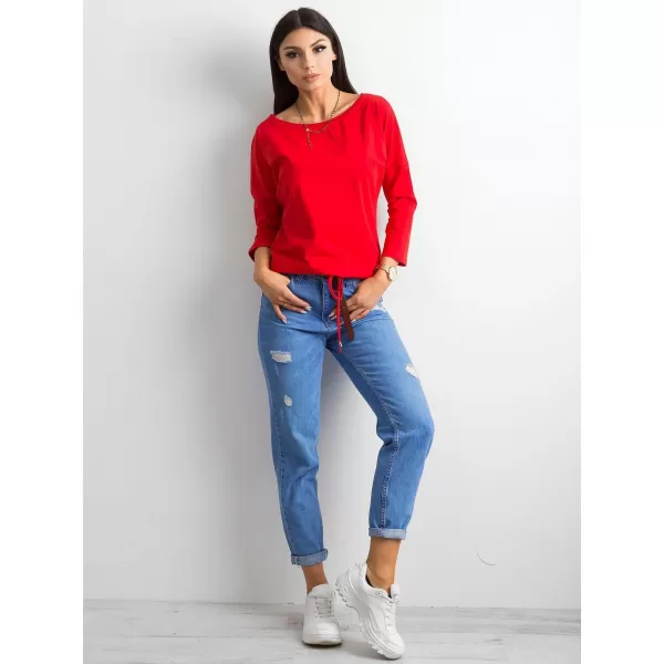  Dámska blúzka BASIC FEEL GOOD RV-BZ-4691.39P RED 