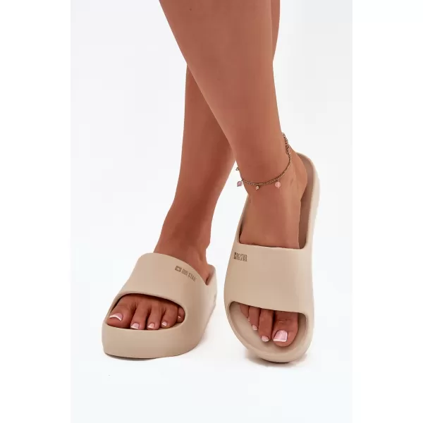  Dámske šľapky BIG STAR SS274722 BEIGE Big Star Shoes 
