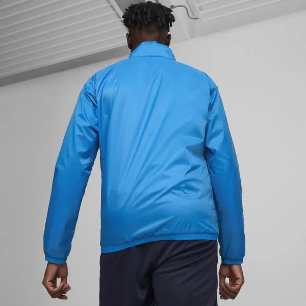  Pánska bunda PUMA TEAMGOAL ALL WEATHER JACKET 659038-02 E.BLUE LEMONADE/ E.MODRÁ LIMONÁDA/PUMA BIELA 