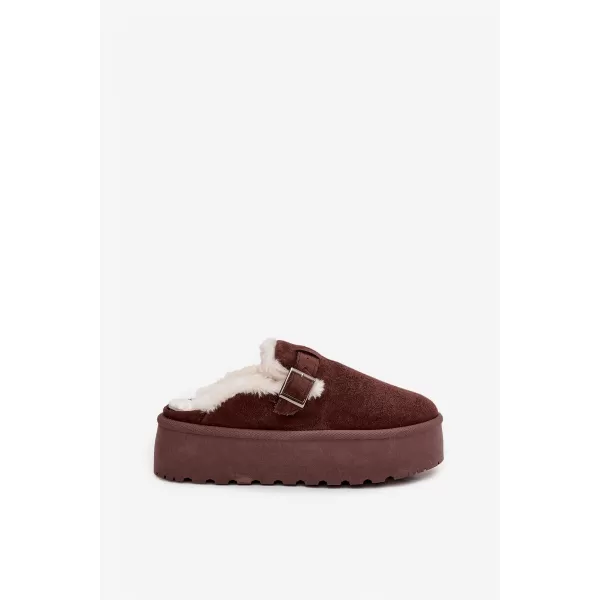  Dámske snehule BOTO JESSINA 40605 MARRON 