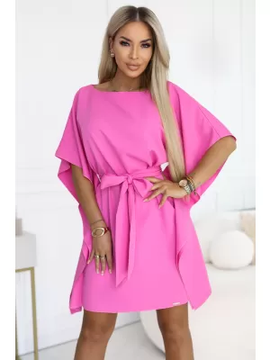 Dámske šaty NUMOCO 287-42 SVETLÁ FUCHSIA