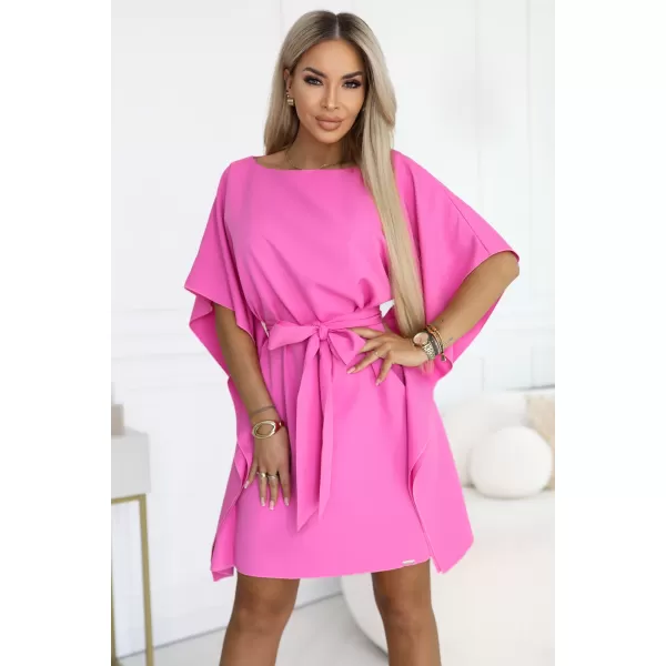  Dámske šaty NUMOCO 287-42 SVETLÁ FUCHSIA 