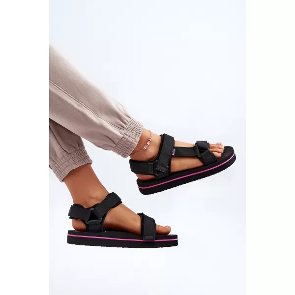  Dámske sandále LEE COOPER LCW-24-05-2751L BLACK 