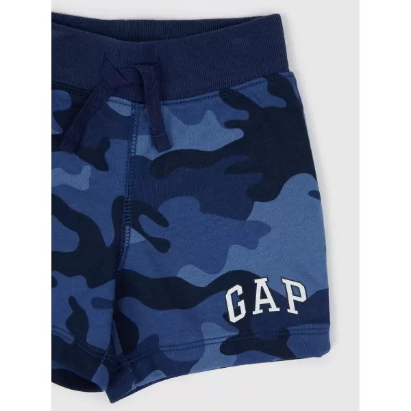  Detské kraťasy GAP LOGO SWEATSHORTS 840846-00 BLUE CAMO 