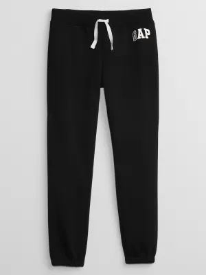 Detské tepláky GAP LOGO SWEATPANTS 464550-00 BLACK