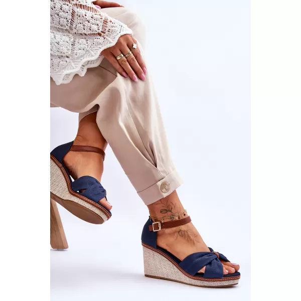  Dámske sandále BOTO DAPHNE 25416 NAVY 
