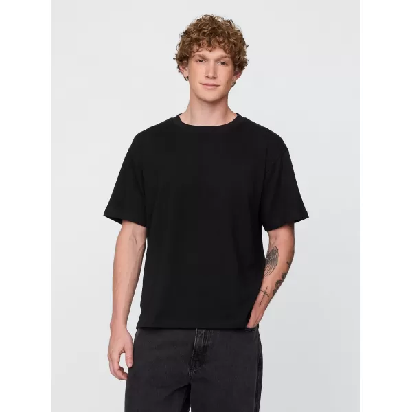  Pánske tričko GAP LOGO TEE 765029-00 TRUE BLACK 