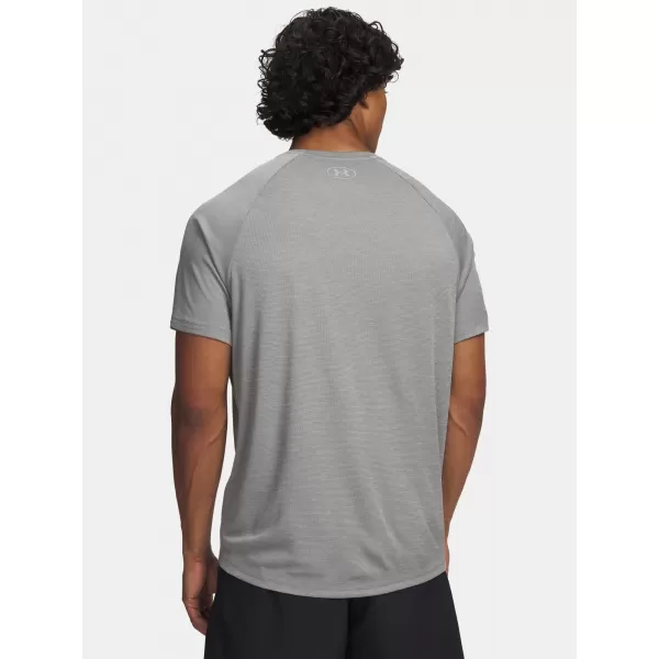  Pánske tričko UNDER ARMOUR TECH TEXTURED SS 1382796-709 ZELENÁ 