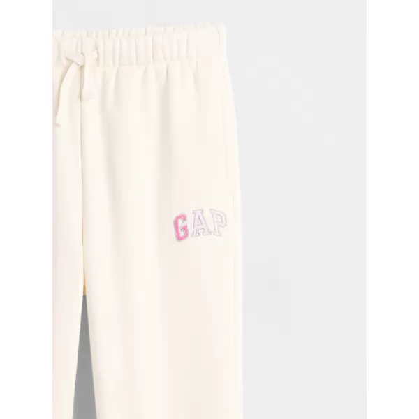  Detské tepláky GAP LOGO SWEATPANTS 843858-01 IVORY FROST 