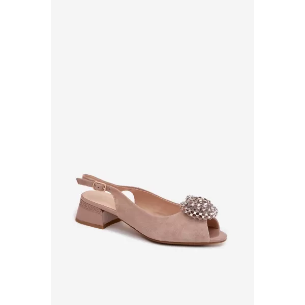  Dámske sandále D&A CR61-3030 BEIGE 