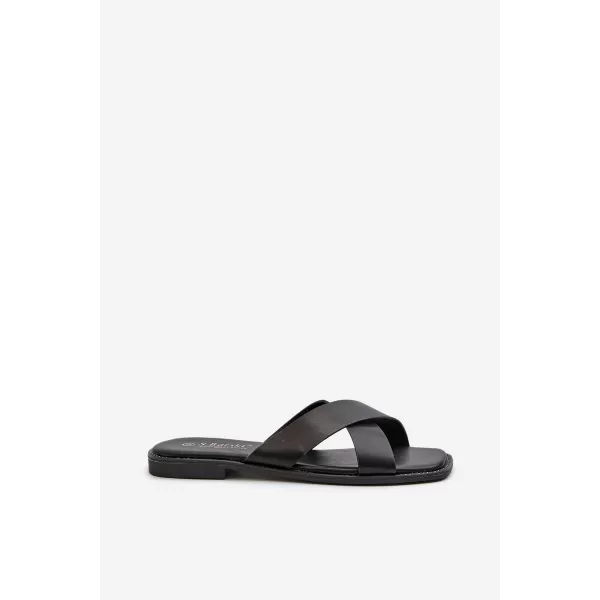  Dámske sandále S.BARSKI KV27-002 BLACK 