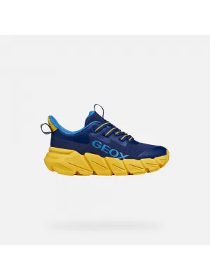 Chlapčenské tenisky GEOX FLEXYPER FAST J46N1A0149JC0657 TMAVO MODRÁ